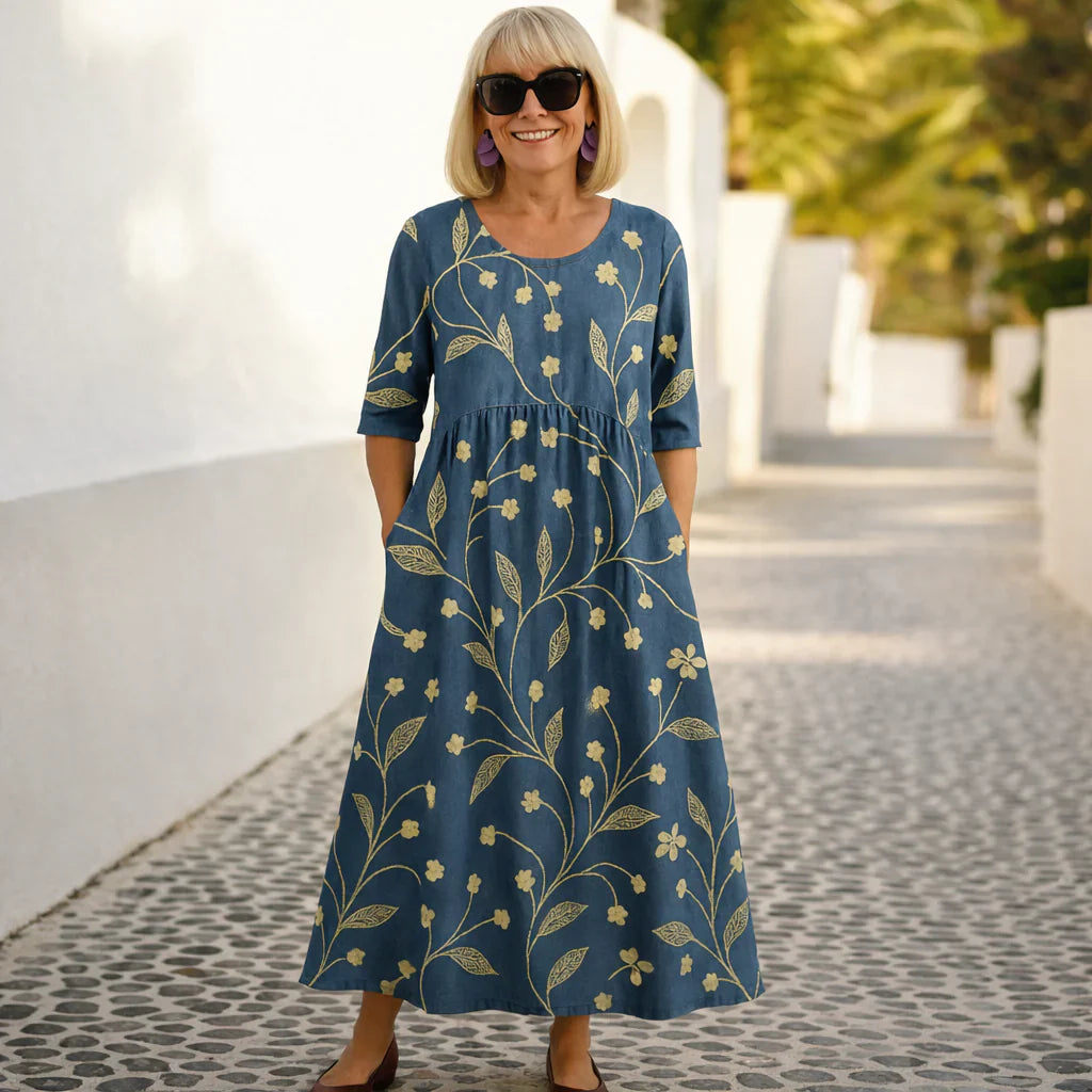 Lily | Robe Midi - Confort Sans Effort