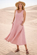 Luna | Robe Midi A-Line Confortable