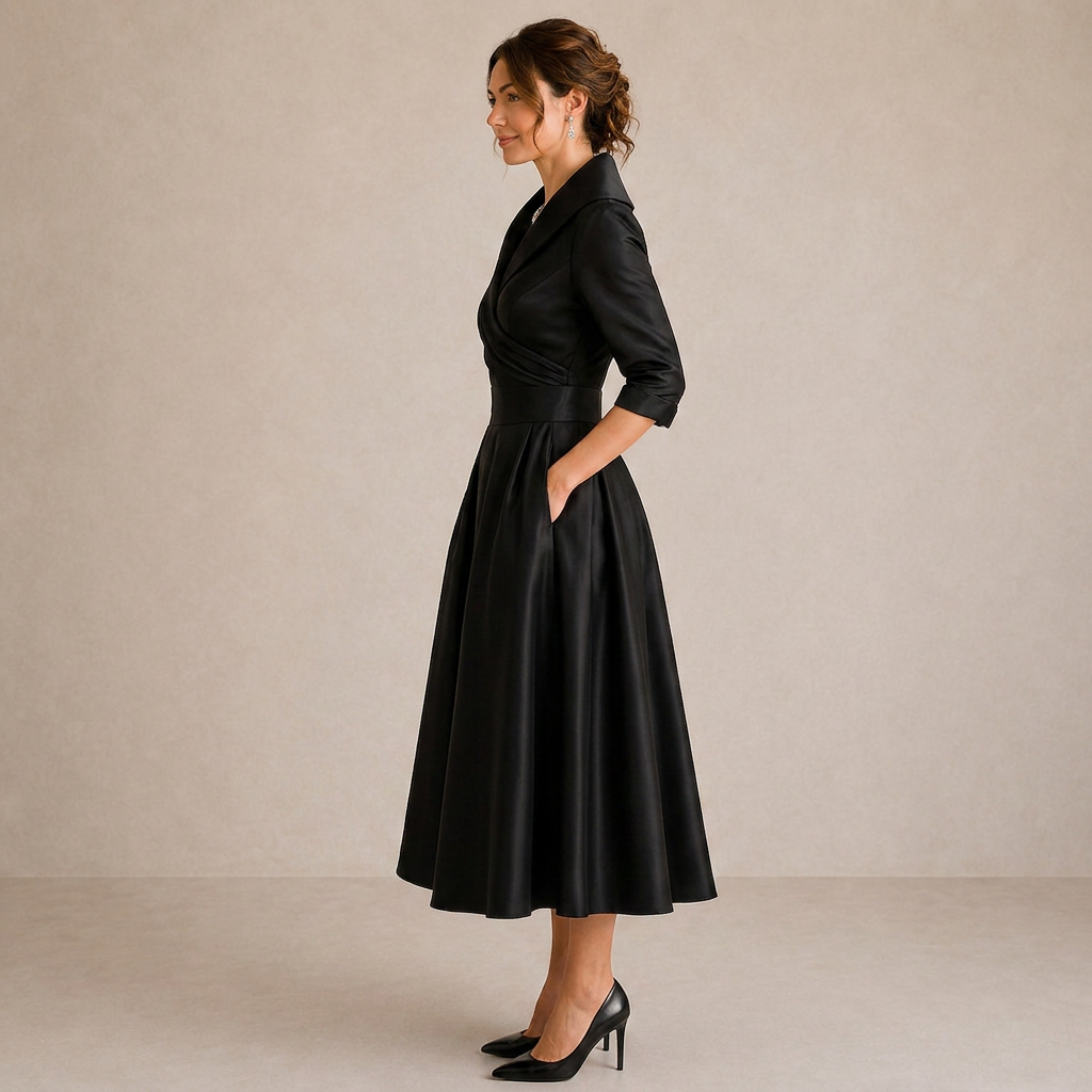 ALICIA | Élégante robe midi