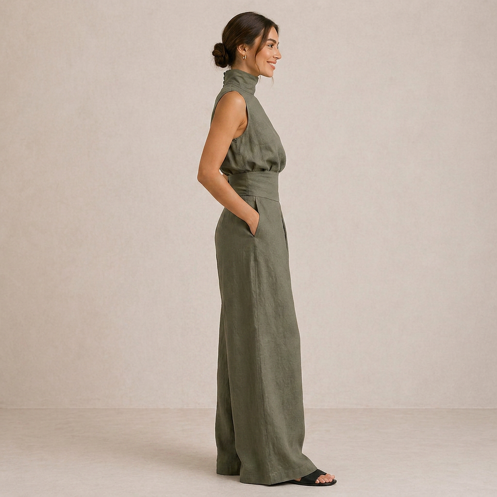 ZIRELLA | Ensemble Minimal avec Pantalons Amples