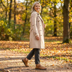 Gisela - Chaussures orthopédiques confortables effet peau