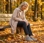 Gisela - Chaussures orthopédiques confortables effet peau