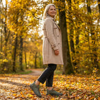 Gisela - Chaussures orthopédiques confortables effet peau