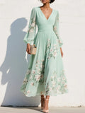 Olivia | Robe Midi Élégance Florale