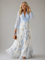Peniel | Robe Maxi Florale Élégante