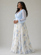 Peniel | Robe Maxi Florale Élégante
