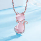 Collier pour chat Rosa avec zircon