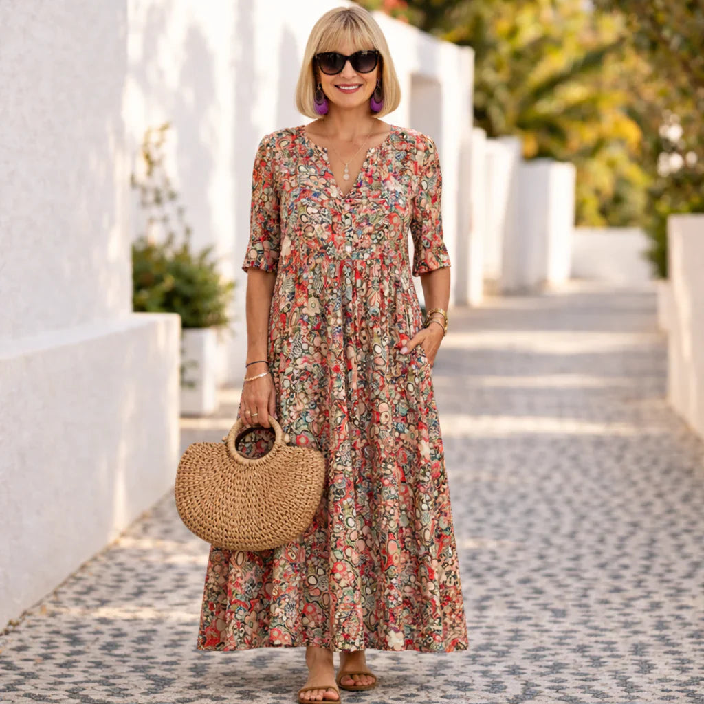 Queenie | Robe d'Été Élégante