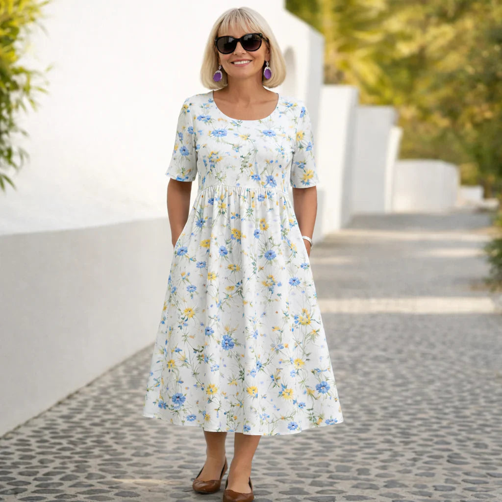 Robin | Robe Midi Florale