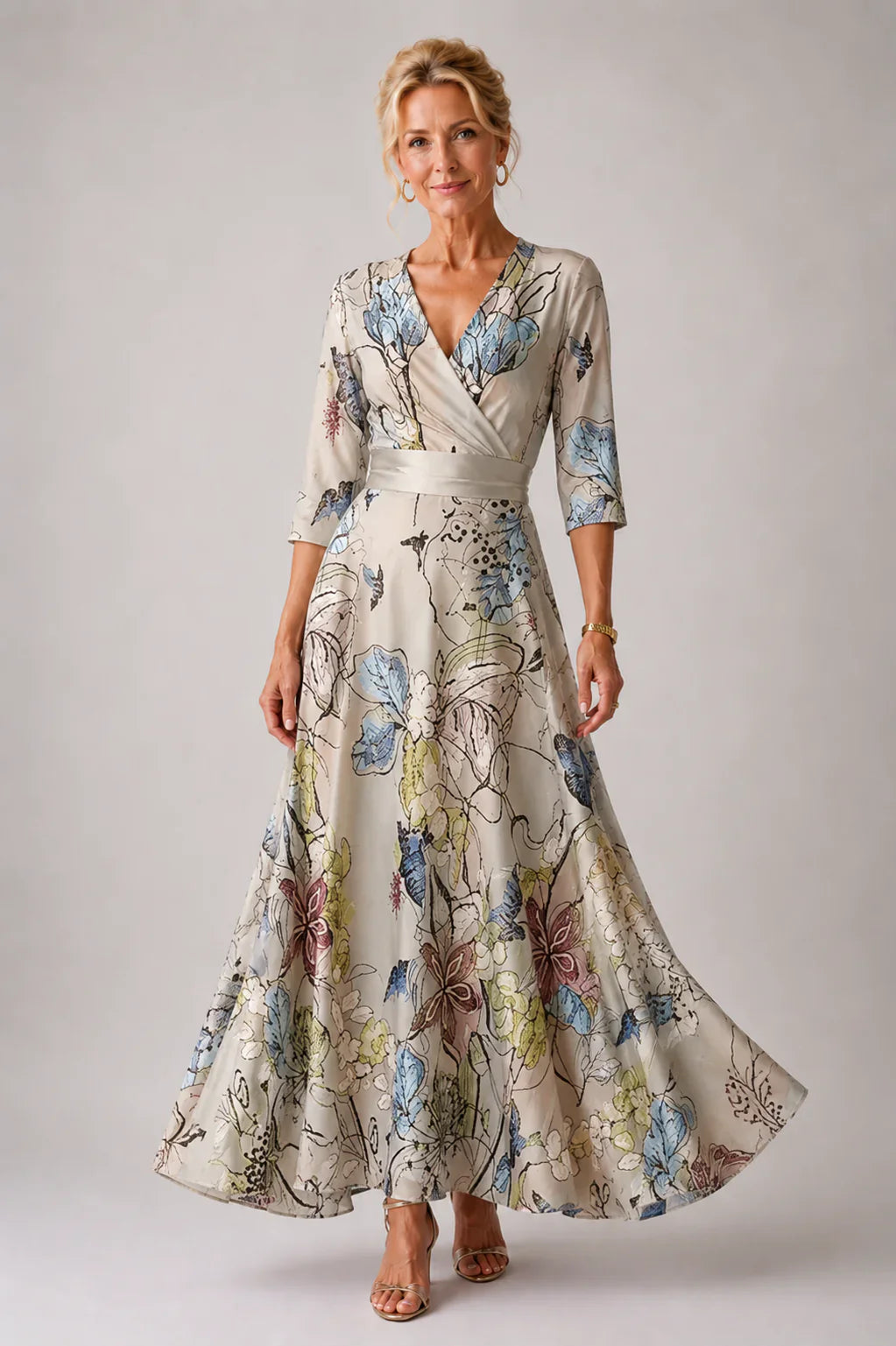 Rosa | Robe Chic avec Imprimé Floral