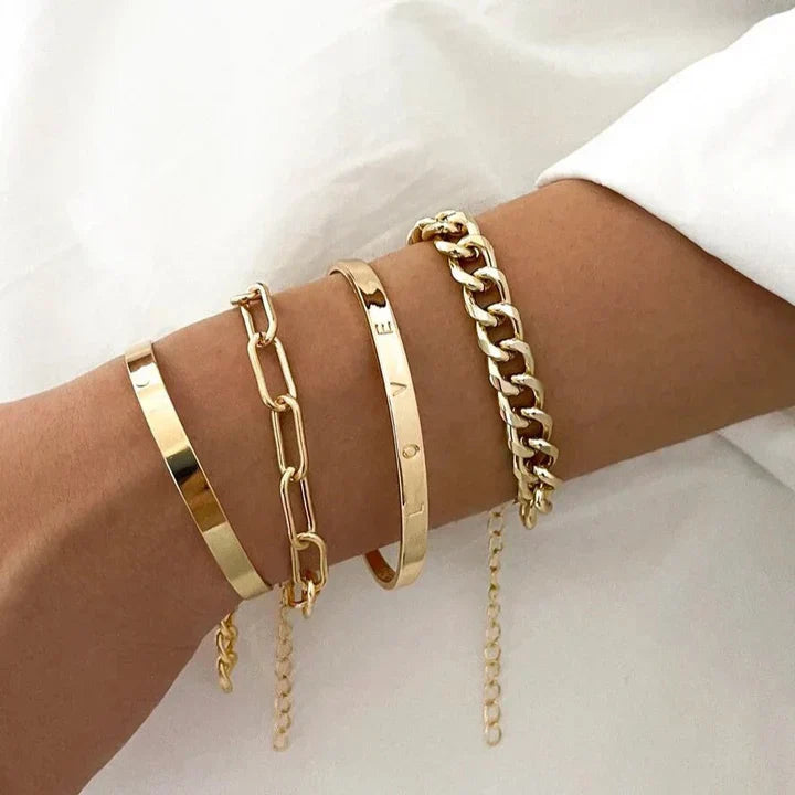 Bracelets Élan Mercer en Or Blanc