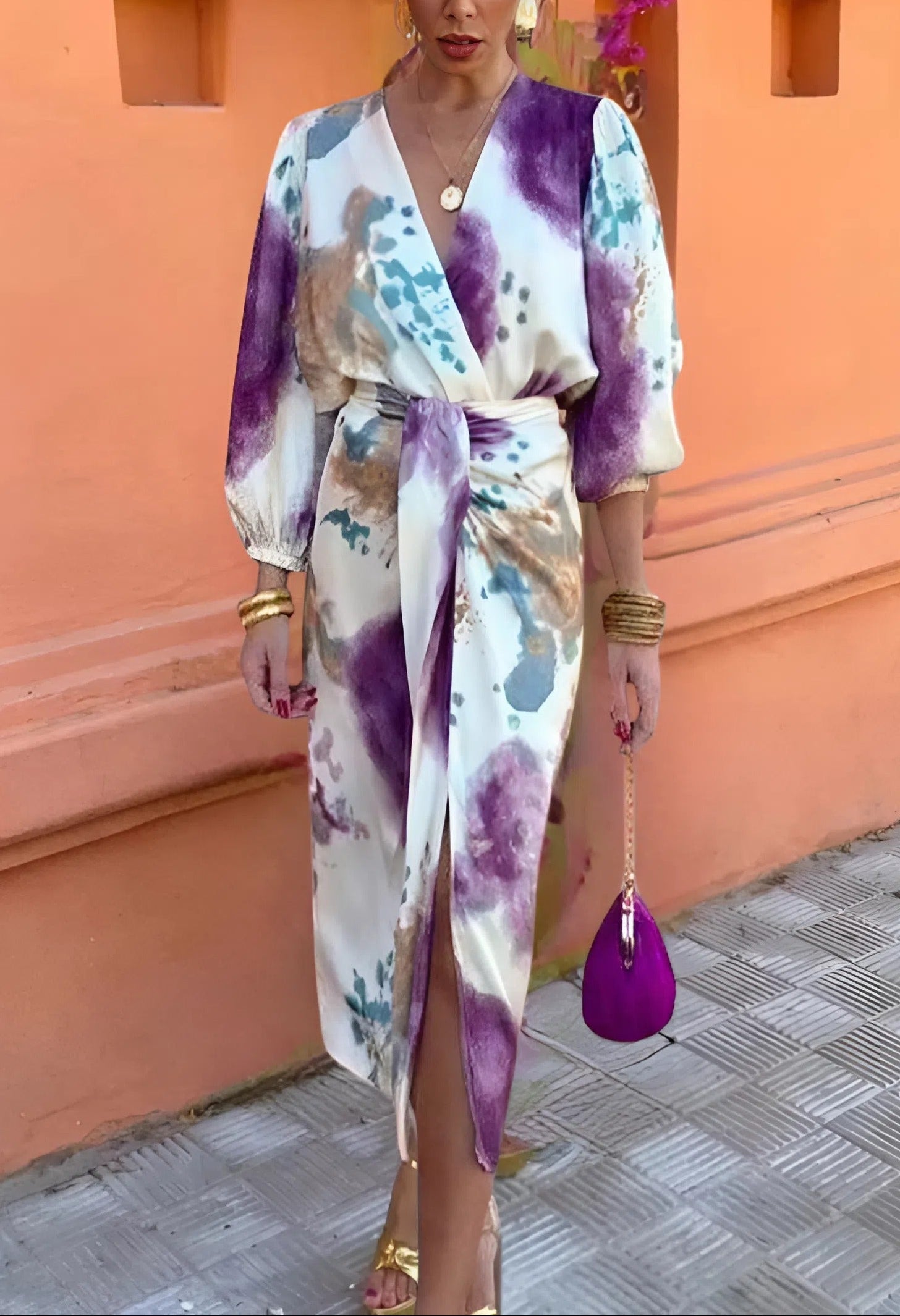 Sofía | Robe d'été sophistiquée de Céline pour femme