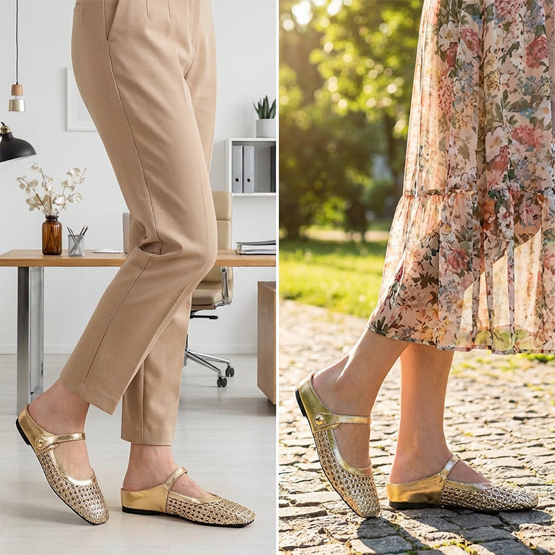 Bella | Mules Mary-Jane Sans Talon