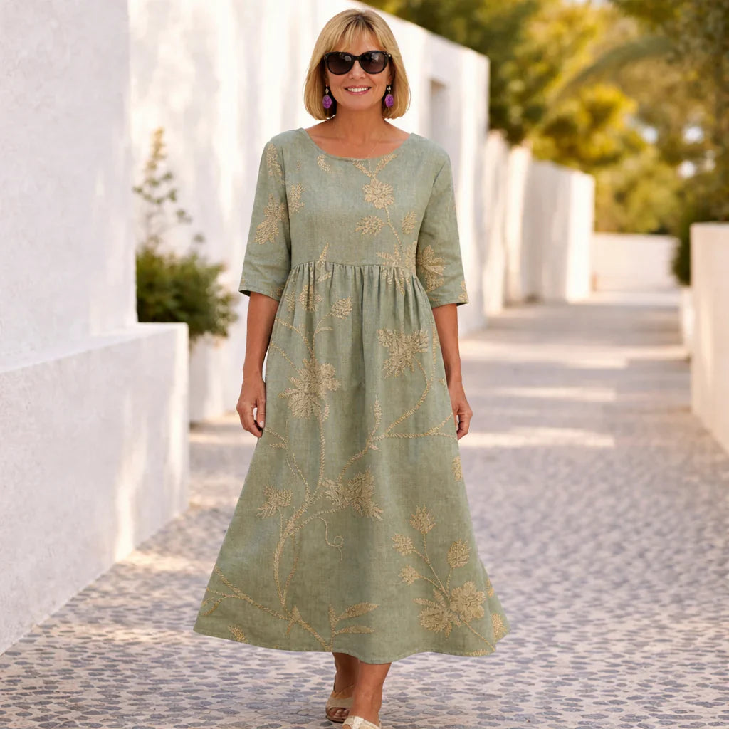 Susan | Robe Fleurie avec une Ambiance Estivale