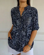 Saule | Blouse Élégante avec Poche