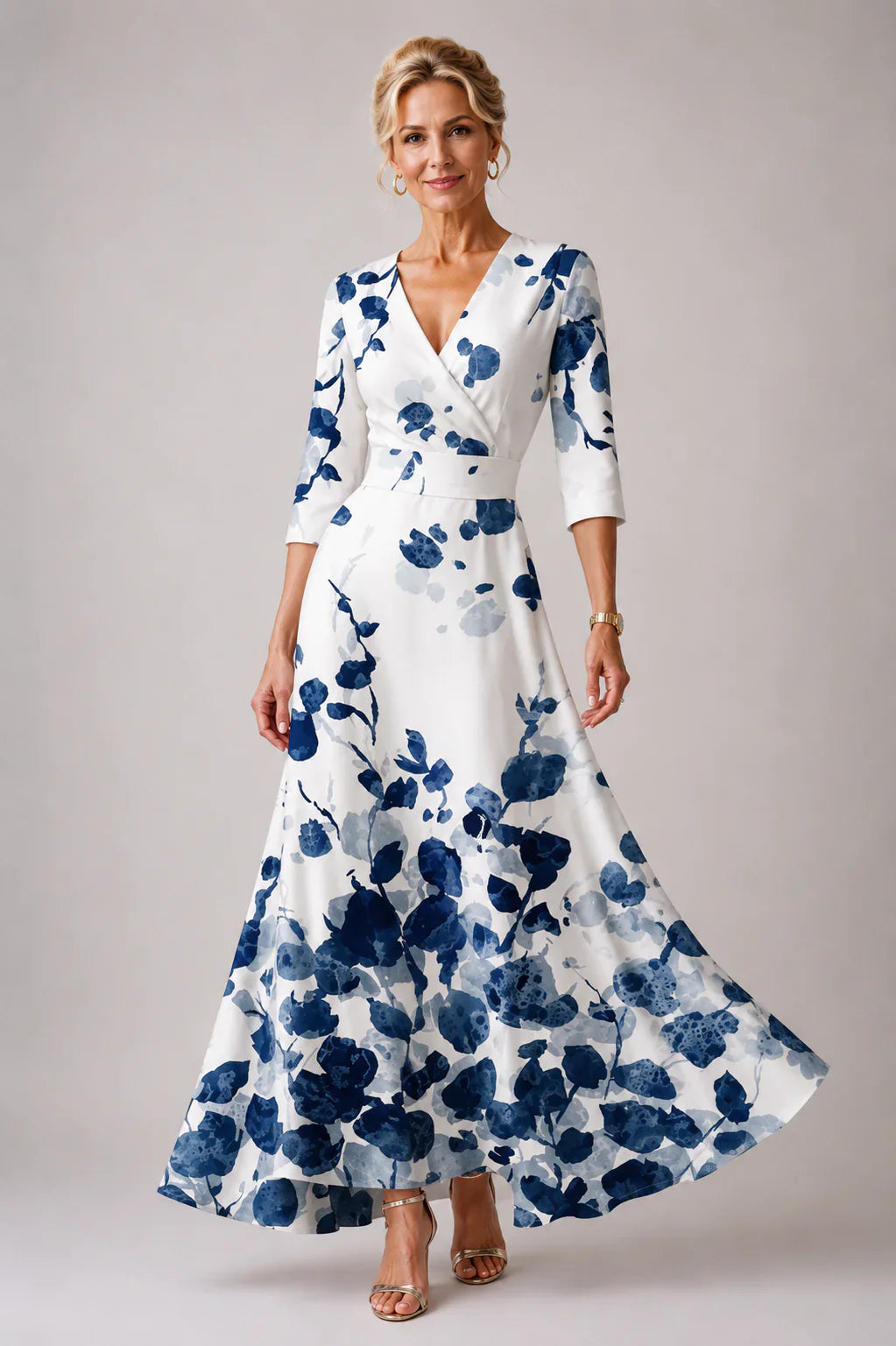 Yssa | Robe Chic avec Imprimé Floral