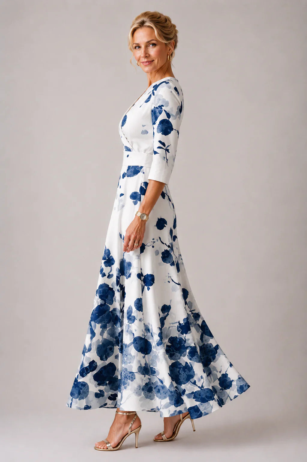 Yssa | Robe Chic avec Imprimé Floral